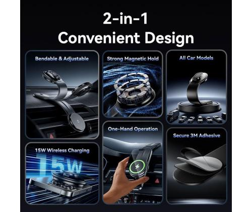 MOBILE CHARGER CAR MAGNETIC/WRL BLACK KSJB0 VENTION