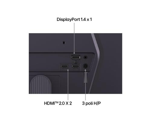 LCD Monitor LG 24.4 " 1920 x 1080 pixels Full HD Native aspect ratio 16:9 LCD Flat 25G523B-B