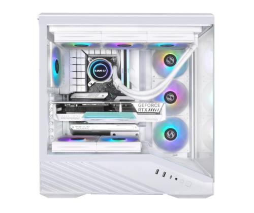 Case LIAN LI ATX/micro ATX/Mini-ITX/EATX White Midi Tower PC G99.V100RW.01