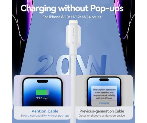 MOBILE CHARGER WALL USB-C/20W TZ-FEPW0-EU-02 VENTION