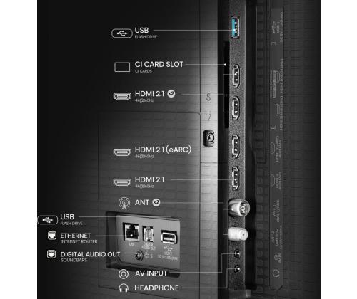 TV Set HISENSE 100 " 4K Ultra HD 3840 x 2160 pixels Flat 16:9 ULED 100U7Q