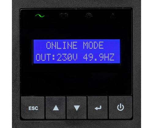 UPS EATON 1800 Watts 2000 VA Wave form type Sinewave OnLine DoubleConvertion Phase 1phase Rack 2U…