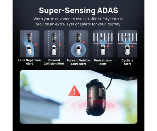 DASHCAM 4K OMNI/X800 BLACK 70MAI