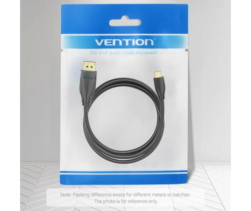 CABLE DP 1.5M/BLACK HACBG VENTION