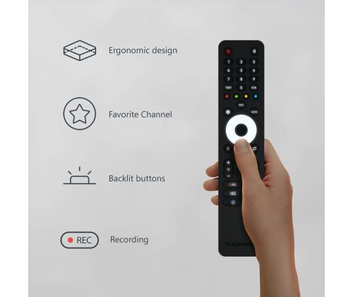 TV Set THOMSON 43 " 4K Ultra HD 1920 x 1080 pixels Flat 16:9 LED 43FD2S13