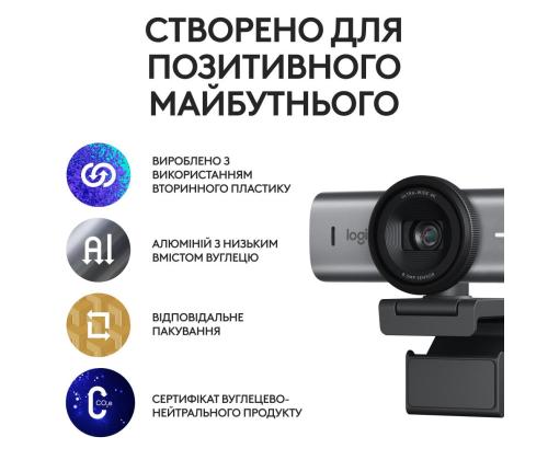 CAMERA WEBCAM MX BRIO 705 4K/GRAPHITE 960-001530 LOGITECH