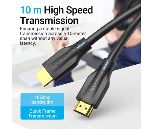 CABLE HDMI 8K/1M BLACK AANBF VENTION