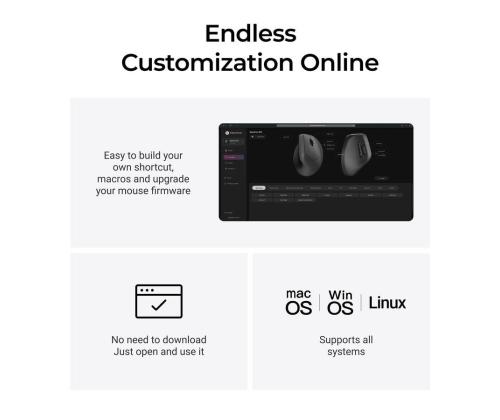 MOUSE USB OPTICAL WRL M5/BLACK M5-A23 KEYCHRON