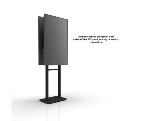 TV SET ACC MOBILE STAND/55-100/BLACK FPRO2L-20-B ONKRON
