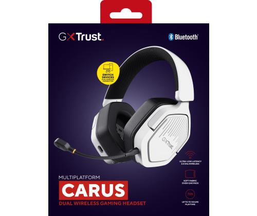 HEADSET GXT493 CARUS/WHITE 25534 TRUST