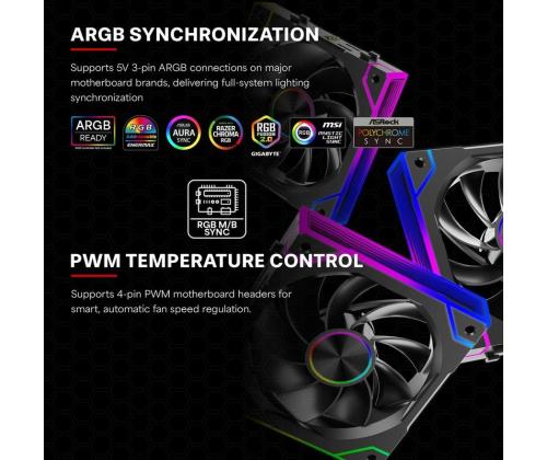 CASE FAN 120MM XPF360R.ARGB/12V XF073 XILENCE