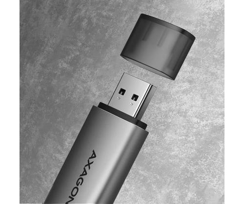 MEMORY READER USB-C+USB3.2 2SL/SD/MICROSD CRE-SAC AXAGON