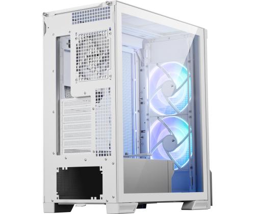 Case MSI ATX/micro ATX/Mini-ITX/EATX White Midi Tower PC VELOX300RAIRFLOWPZWH