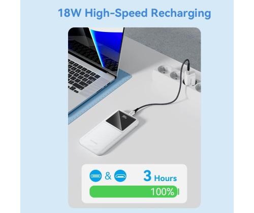 POWER BANK USB 10000MAH 22.5W/BLACK FHKB0 VENTION