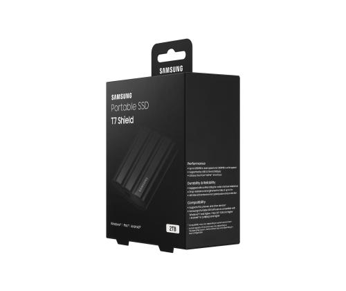 External SSD SAMSUNG T7 2TB USB 3.2 Write speed 1000 MBytes/sec Read speed 1050 MBytes/sec MU…