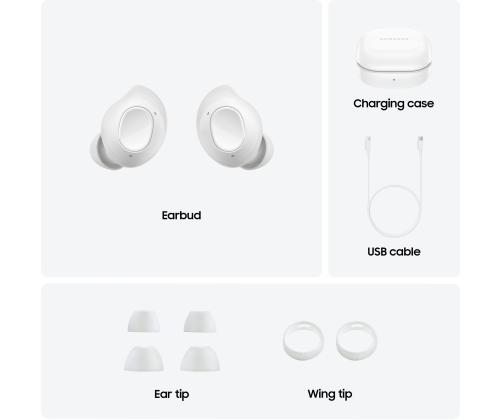 HEADSET GALAXY BUDS FE/WHITE SM-R400 SAMSUNG