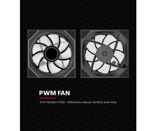CASE FAN 120MM XPF120UR.ARGB/12V XF078 XILENCE