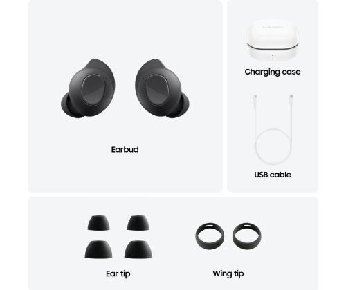 HEADSET GALAXY BUDS FE/GRAPHITE SM-R400 SAMSUNG