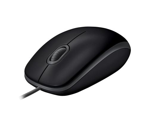 MOUSE USB OPTICAL B110 SILENT/BLACK 910-005508 LOGITECH
