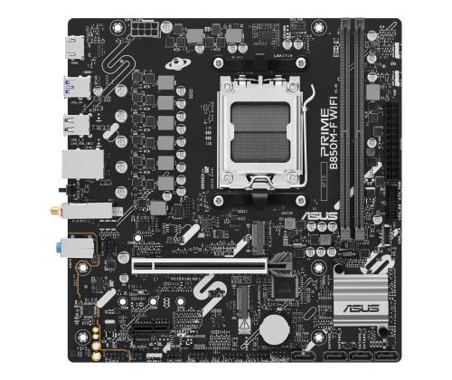 Mainboard ASUS AMD B850 Socket AM5 micro ATX RAM DDR5-SDRAM 2xSlots Wi-Fi Yes Bluetooth Yes…