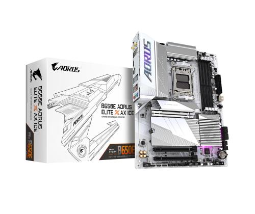 Mainboard GIGABYTE AMD B650 SAM5 ATX Memory DDR5 Memory slots 4 B650EAELITEXICE1.2