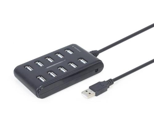 I/O HUB USB2 10PORT/UHB-U2P10P-01 GEMBIRD
