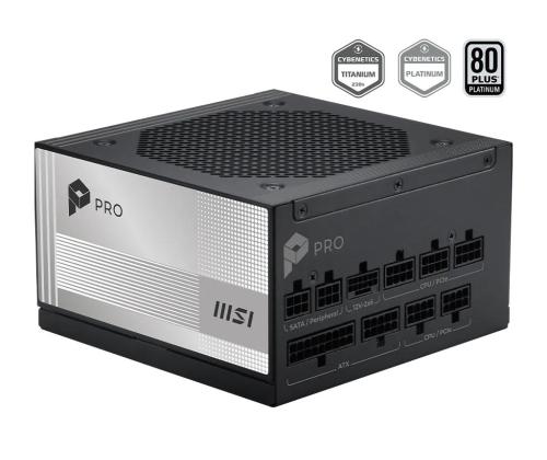 Power Supply MSI PRO A1000PL PCIE5 ATX PC 100 - 240 V 1000 W PROA1000PLPCIE5
