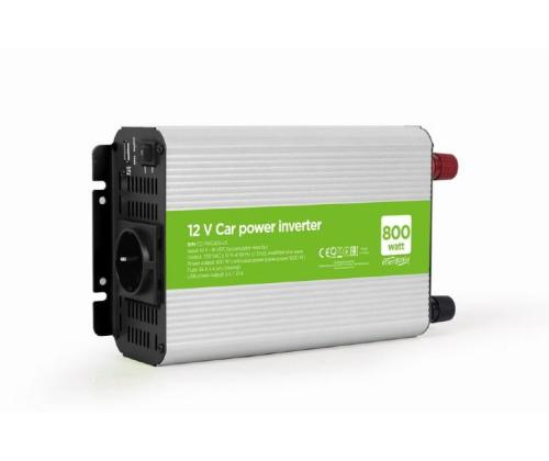 POWER INVERTER CAR 12V 800W/EG-PWC800-01 GEMBIRD