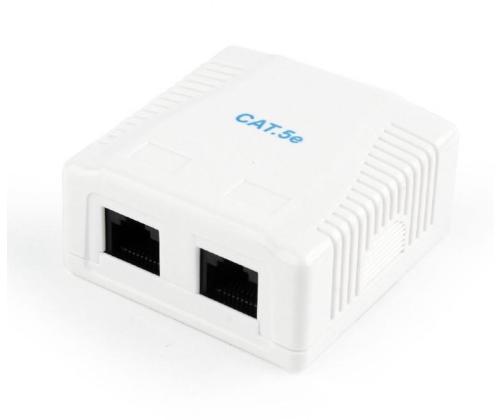 CABLE ACC MOUNT BOX 2XCAT5E/NCAC-2U5E-01 GEMBIRD