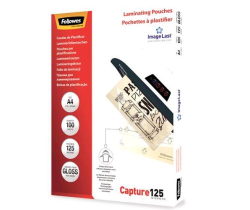 LAMINATOR POUCH IMAGELAST/A4 125 100PCS 5307407 FELLOWES
