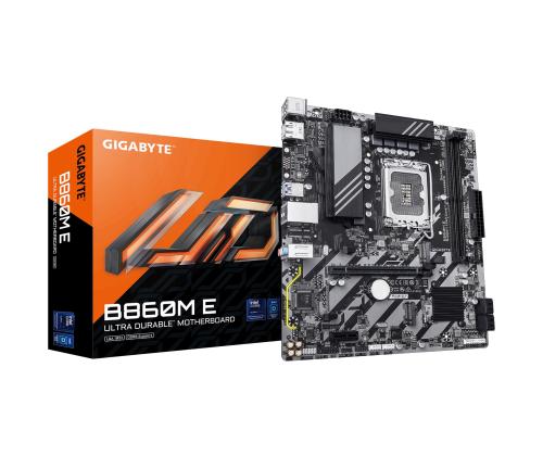 Mainboard GIGABYTE Intel B860 Express LGA1851 Micro-ATX Memory DDR5 Memory slots 4 B860ME1.0
