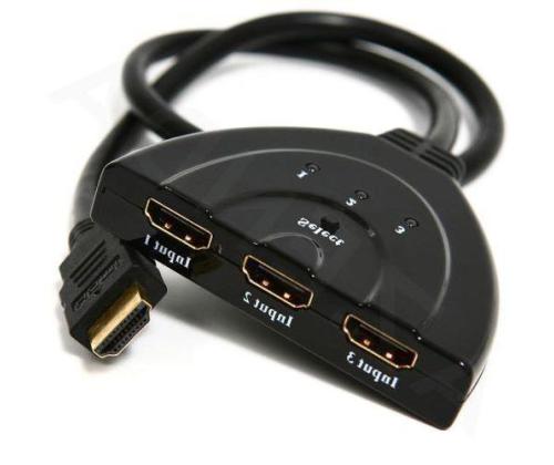CABLE HDMI SWITCH 3PORTS/DSW-HDMI-35 GEMBIRD
