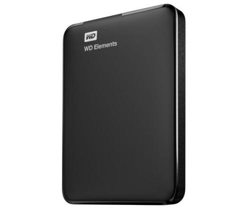 External HDD WESTERN DIGITAL Elements Portable 2TB USB 3.0 Colour Black WDBU6Y0020BBK-WESN
