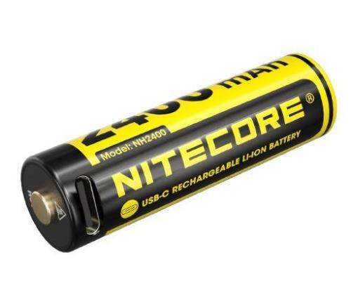 BATTERY RECH. LI-ION AA 1.5V/NH2400 2PCS NITECORE