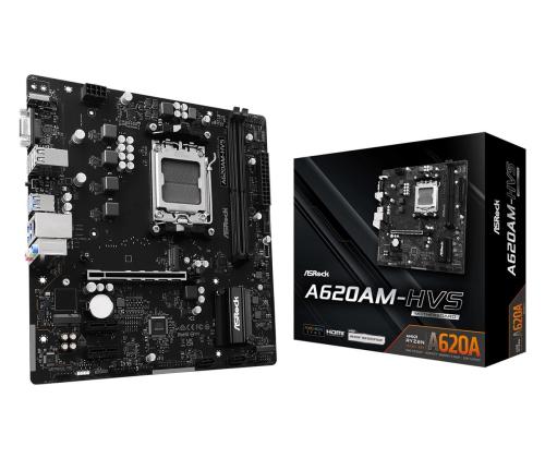 MB AMD A620A SAM5 MATX/A620AM-HVS ASROCK