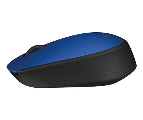 MOUSE USB OPTICAL WRL M171/BLUE 910-004640 LOGITECH