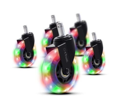 GAMING CHAIR ACC WHEELS/GXT701 LED GEL 25803 TRUST