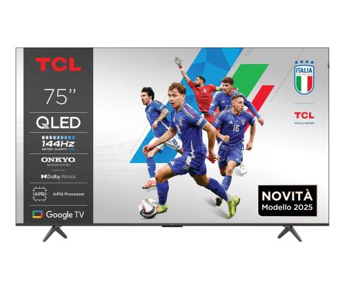 TV Set TCL 75 " 4K Ultra HD 3840 x 2160 pixels Flat 16:9 QLED 75P8K
