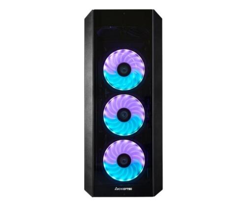 Case CHIEFTEC ATX/micro ATX/Mini-ATX Black Midi Tower PC GL-03B-UC-OP