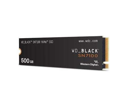 SSD WESTERN DIGITAL Black SN7100 500GB M.2 PCIe Gen4 NVMe 3D TLC Write speed 5800 MBytes/sec Read…