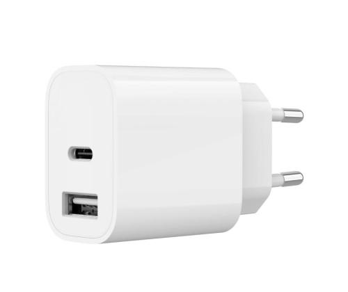CHARGER USB UNIVERSAL WHITE/2P TA-UC-2AC12-01 GEMBIRD