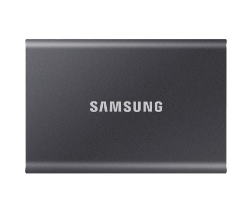External SSD SAMSUNG T7 1TB USB 3.2 Write speed 1000 MBytes/sec Read speed 1050 MBytes/sec MU…