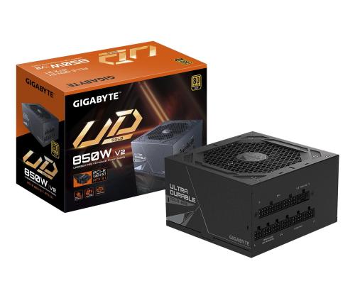 Power Supply GIGABYTE UD850GM PG5 V2 ATX 3.1 850 Watts Efficiency 80 PLUS GOLD PFC Active MTBF…