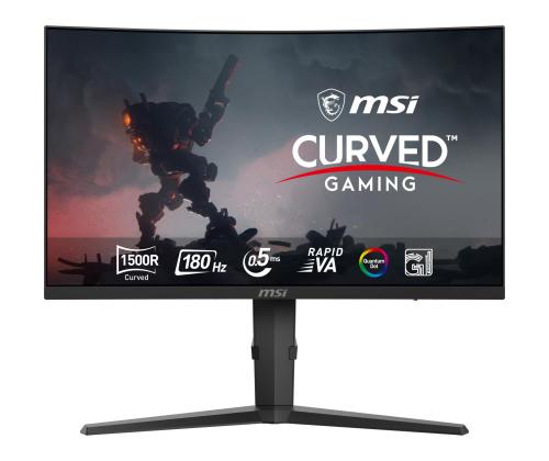 LCD Monitor MSI MAG 275CQRF QD E2 27" Gaming/Curved Swivel Height adjustable Tilt Matte Panel VA…