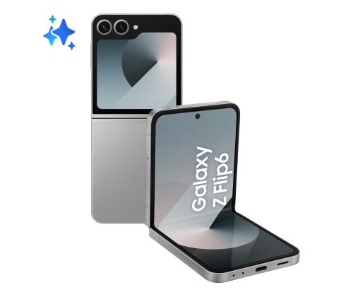 MOBILE PHONE GALAXY Z FLIP6/256GB SILVER SM-F741B SAMSUNG