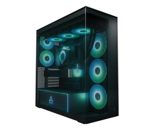 Case ARCTIC EATX Black Midi Tower PC ACPCC00015A