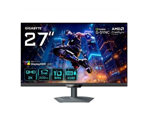 LCD Monitor GIGABYTE 27 " 2560 x 1440 pixels Quad HD Native aspect ratio 16:9 LED Flat M27Q2EK