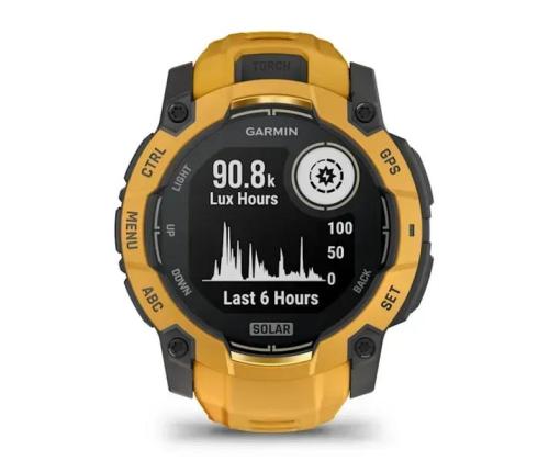 SMARTWATCH INSTINCT 3 SOLAR/SUNBURST 010-02935-02 GARMIN