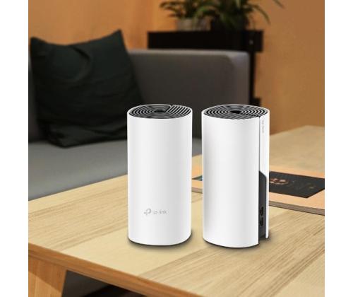 Wireless Router TP-LINK Wireless Router 2-pack 1200 Mbps Mesh DHCP DECOM4(2-PACK)