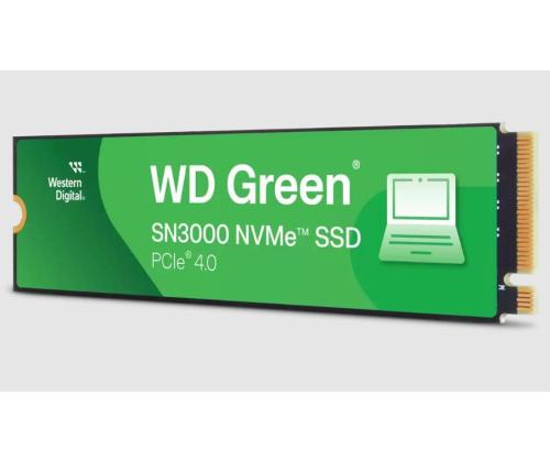 SSD WESTERN DIGITAL Green 1TB M.2 PCIe Gen4 NVMe Write speed 4200 MBytes/sec Read speed 5000 MBytes…